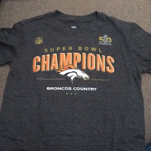 Super Bowl 50 Broncos Championship T-Shirr